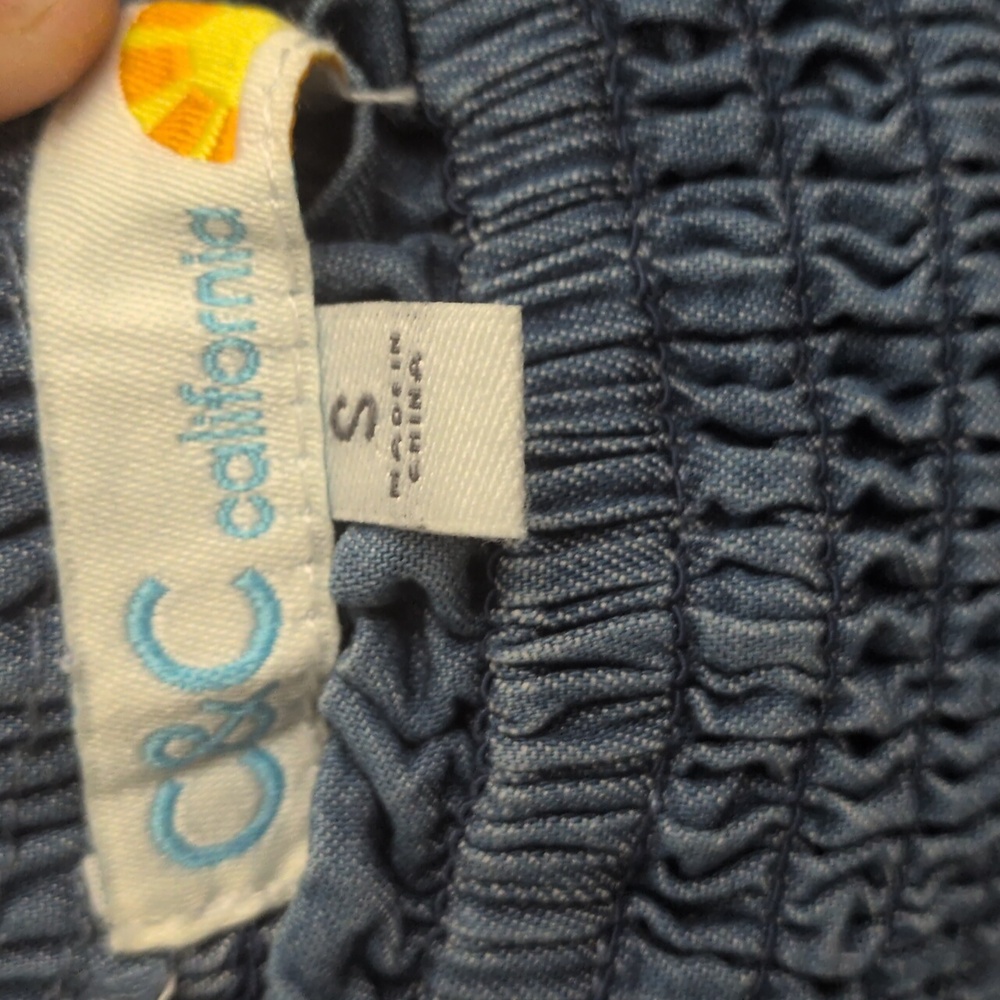 C&C California Chambray Dress - Picture 3 of 5
